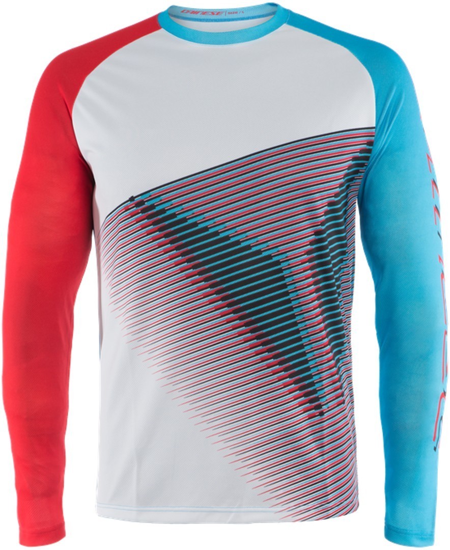 Dainese HG 3 Maillot Blanc Rouge Bleu L