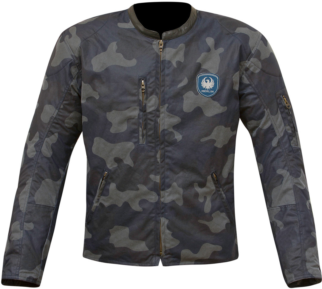 Image of Merlin Covert Camo Veste de ciré Bleu 2XL