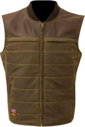 Merlin Stowe Motorfiets Waxed Vest Groen merlin kopen in de aanbieding Merlin Stowe Motorfiets Waxed Vest Groen merlin kopen in de aanbieding