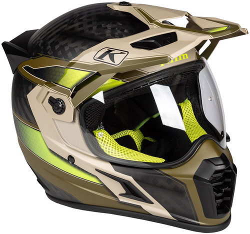 Klim Krios Pro Motorcross Helm Zwart Bruin Xl klim kopen in de aanbieding