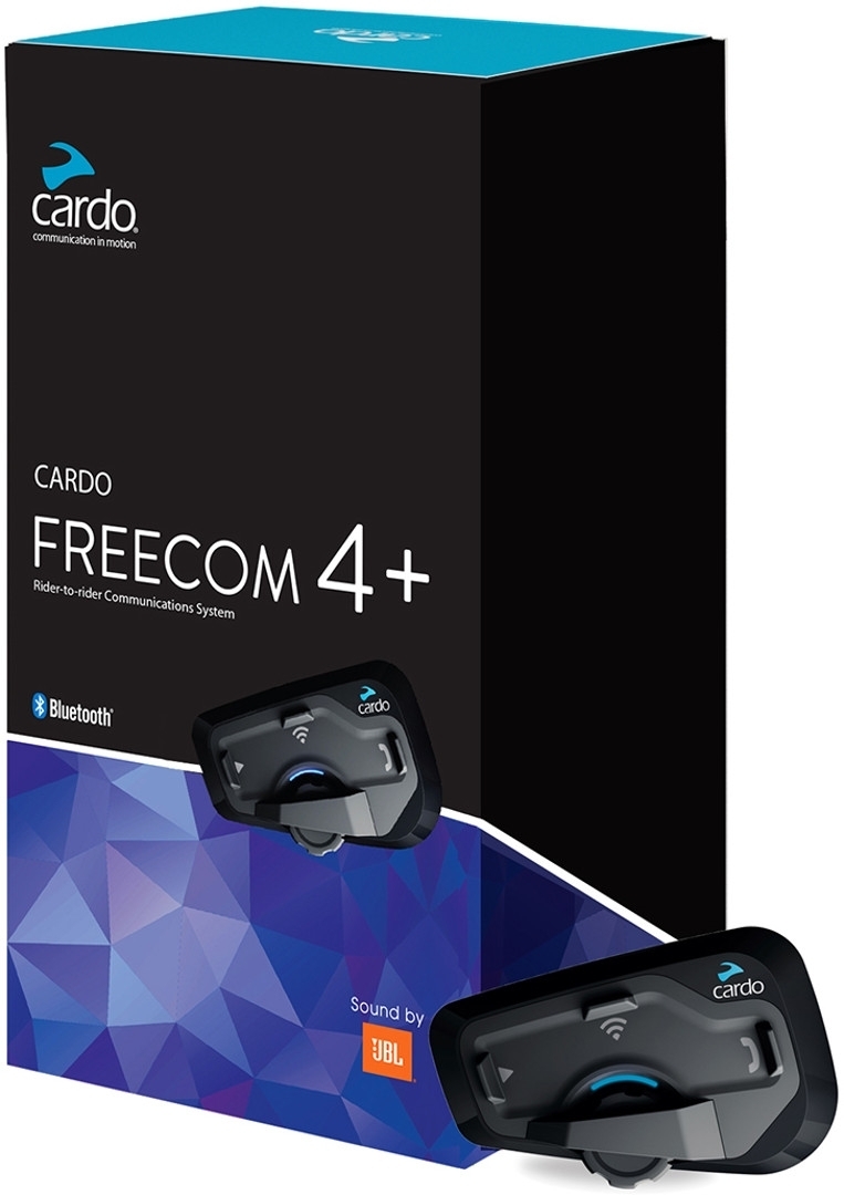 Cardo Freecom 4+ / JBL Pack unique de système de communication Noir unique taille