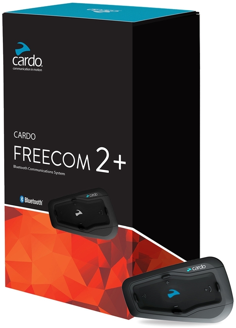 Cardo Freecom 2+ Pack unique de système de communication Noir unique taille