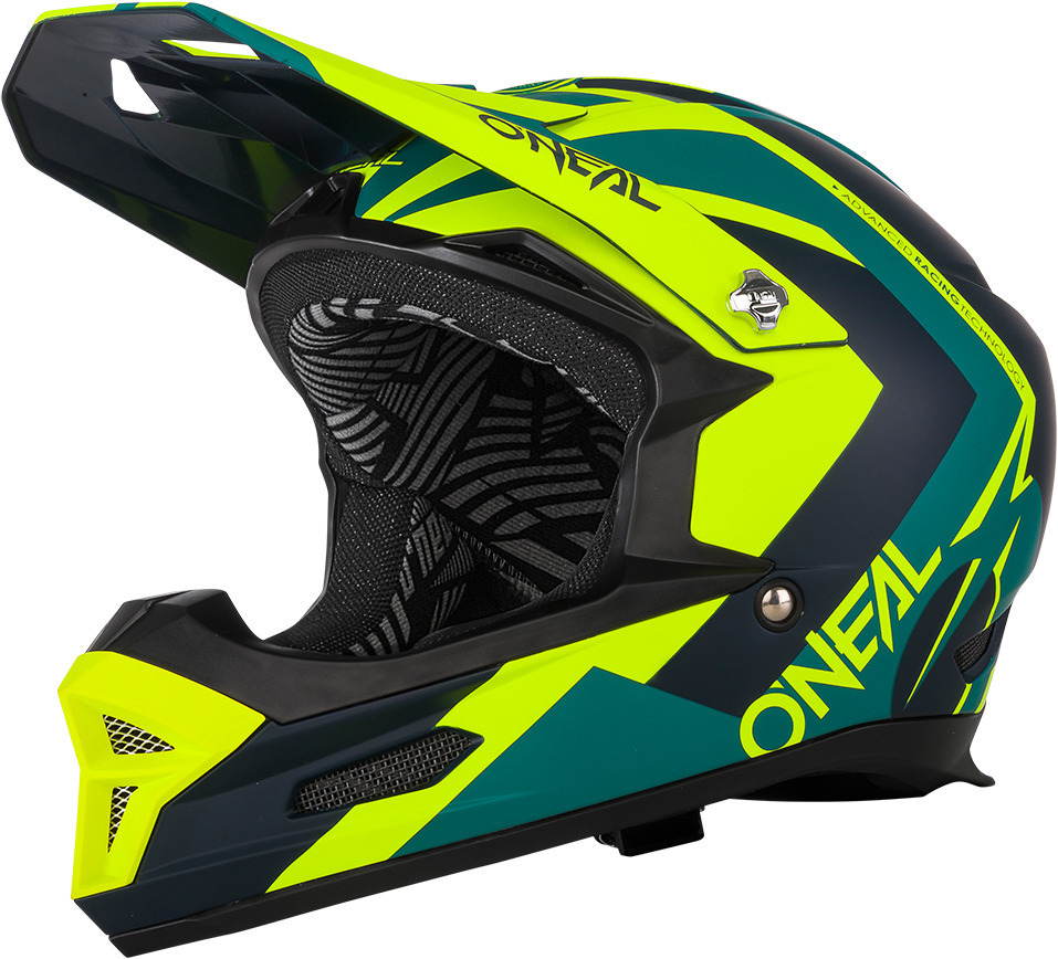Oneal Fury RL Hybrid Casque descente Noir Jaune XL