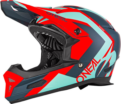 Oneal Fury Rl Hybrid Downhill Helm Zwart Rood Xs oneal kopen in de aanbieding