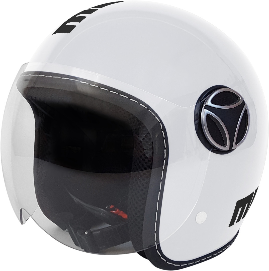 MOMO Baby Enfants Jet casque Blanc XS