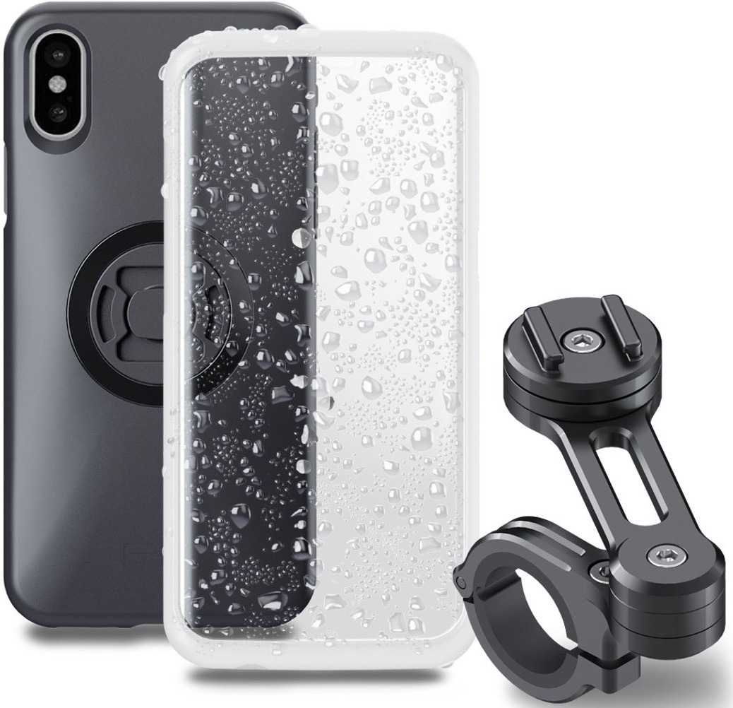 SP Connect Moto Stem Bundle iPhone XS Max Support pour smartphone Noir unique taille