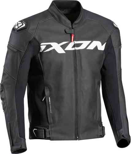 Ixon Sparrow Motorfiets Lederen Jas Zwart Wit 3Xl ixon kopen in de aanbieding Ixon Sparrow Motorfiets Lederen Jas Zwart Wit 3Xl ixon kopen in de aanbieding