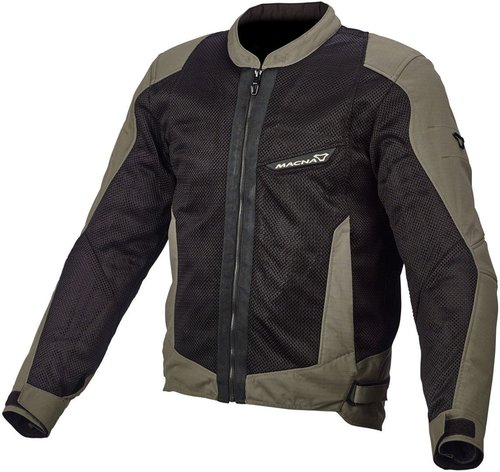 Macna Velocity Motorfiets Textiel Jas Zwart Groen 3Xl macna kopen in de aanbieding
