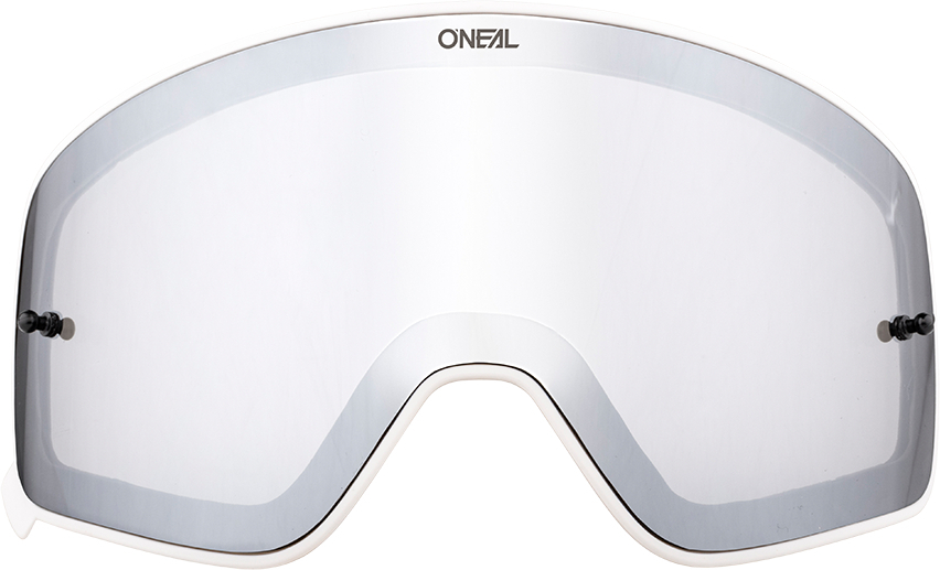 Oneal B-50 Lentille de rechange blanche Argent unique taille