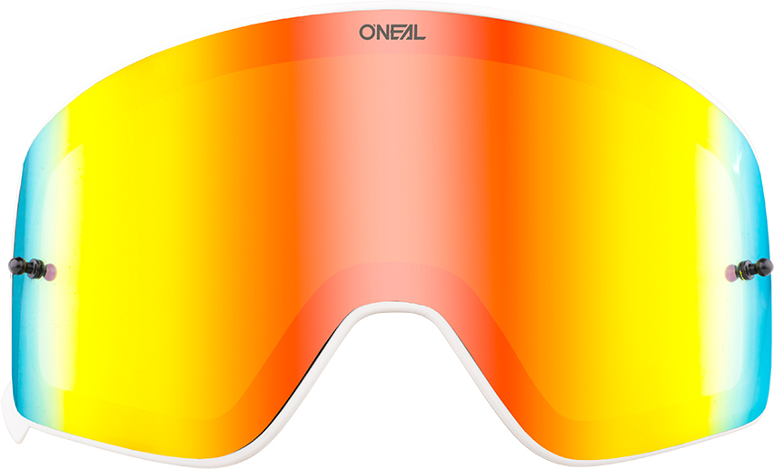 Oneal B-50 Lentille de rechange blanche Rouge unique taille