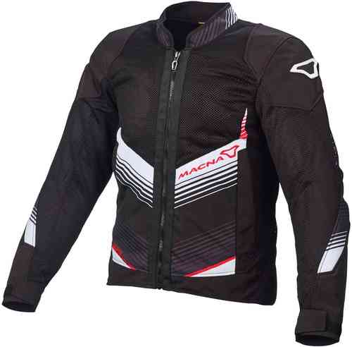 Macna Rewind Motorfiets Textiel Jas Zwart Wit macna kopen in de aanbieding Macna Rewind Motorfiets Textiel Jas Zwart Wit macna kopen in de aanbieding