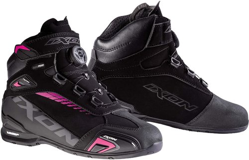 Ixon Bull Wp L Dames Schoenen Van De Motorfiets Zwart Pink 40 ixon kopen in de aanbieding