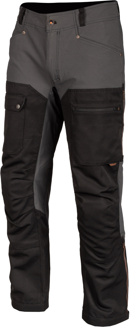 Klim Switchback Cargo Pantalon Textile moto Gris 38