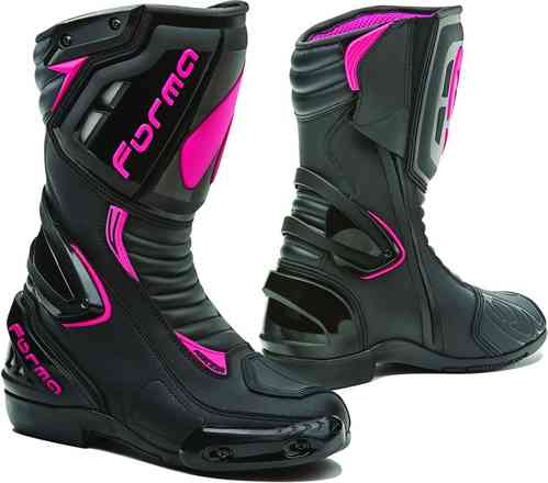 Forma Lady Freccia Womens Motorfiets Boots Zwart Pink 39 forma kopen in de aanbieding