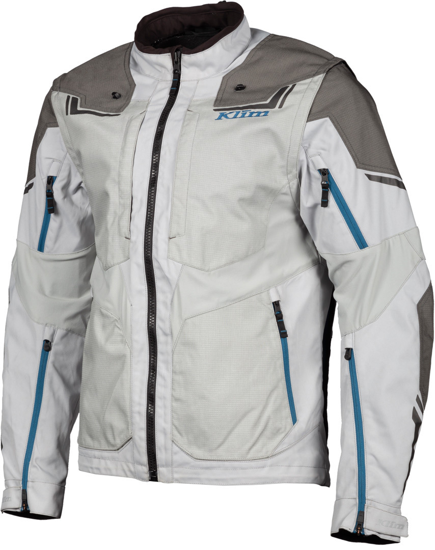 Klim Dakar Veste Textile moto Gris S