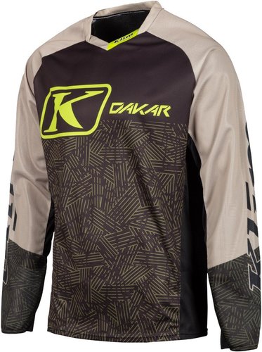 Klim Dakar Motorcross Jersey Zwart Bruin klim kopen in de aanbieding