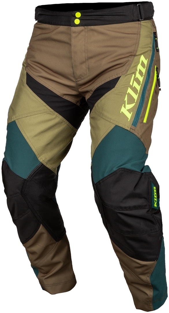 Klim Dakar In The Boot Pantalon de motocross Vert 30