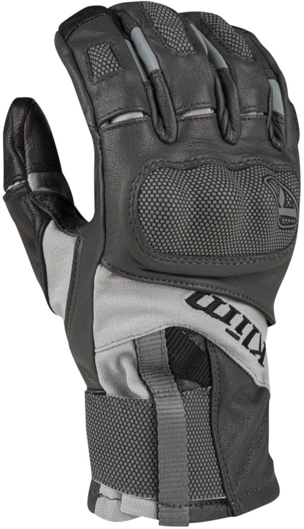 Image of Klim Adventure GTX Short Gants de moto Gris L