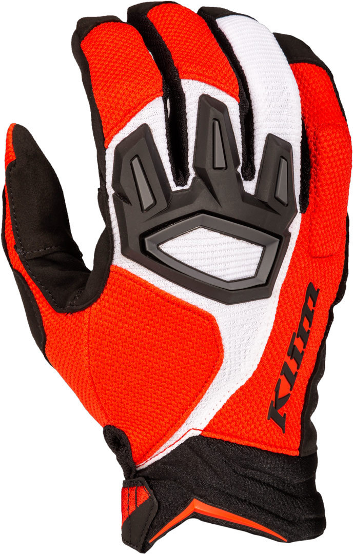 Klim Dakar Gants de motocross Rouge S