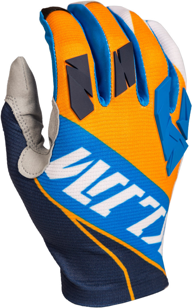 Klim XC Lite AX Gants Motocross Bleu Orange S