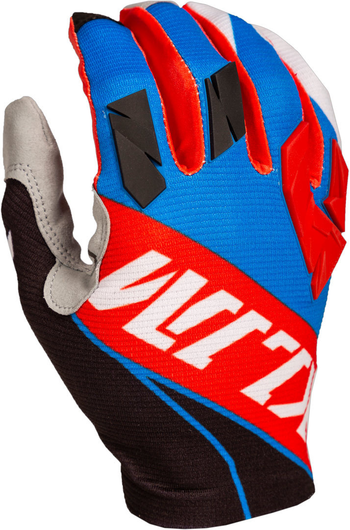 Klim XC Lite AX Gants Motocross Rouge Bleu S