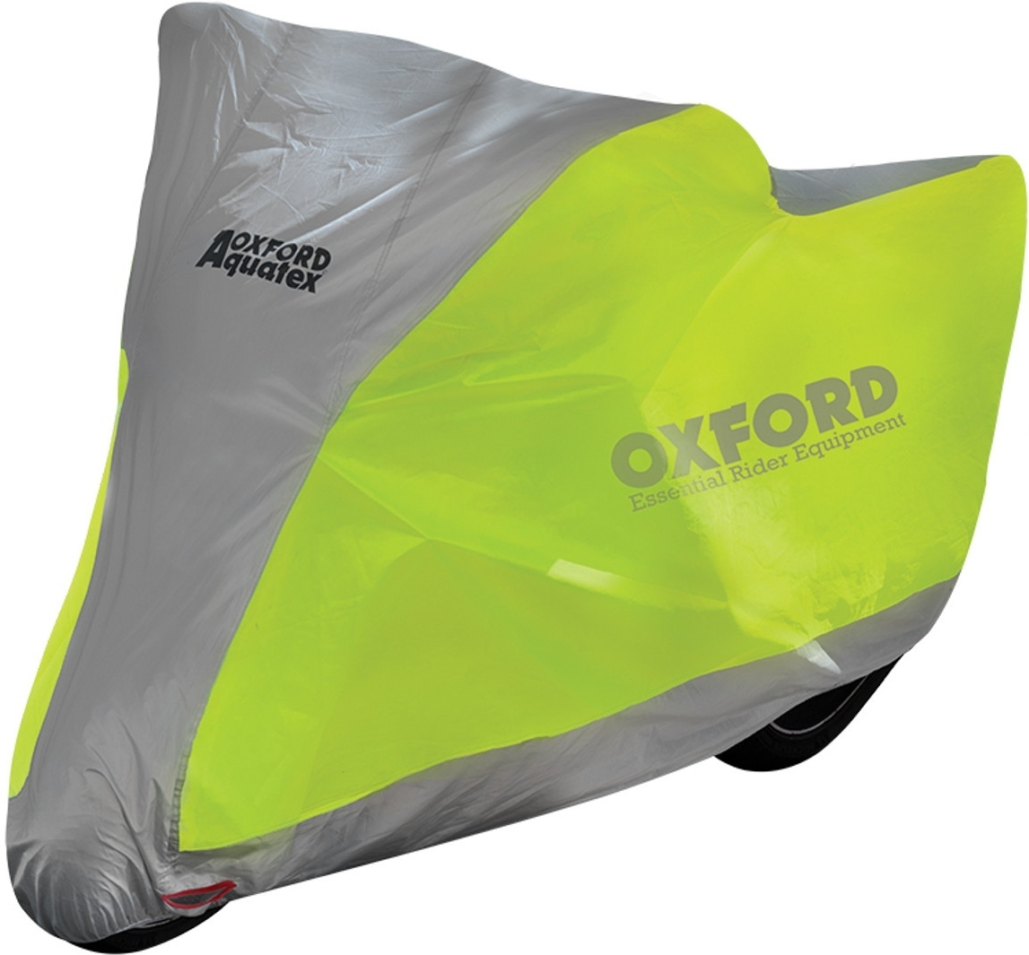 Image of Oxford Aquatex Motorcycle Cover flourescent Argent M