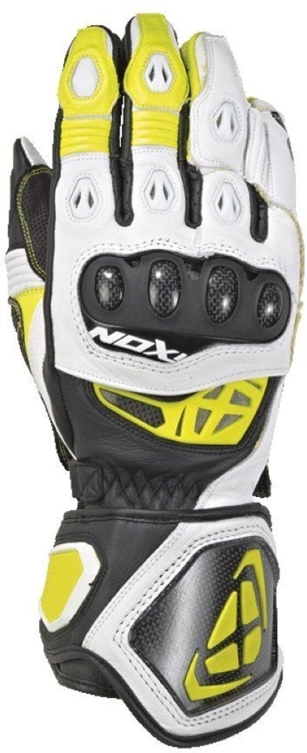 Ixon RS Genius 2 Gants de moto Noir Blanc Jaune XS