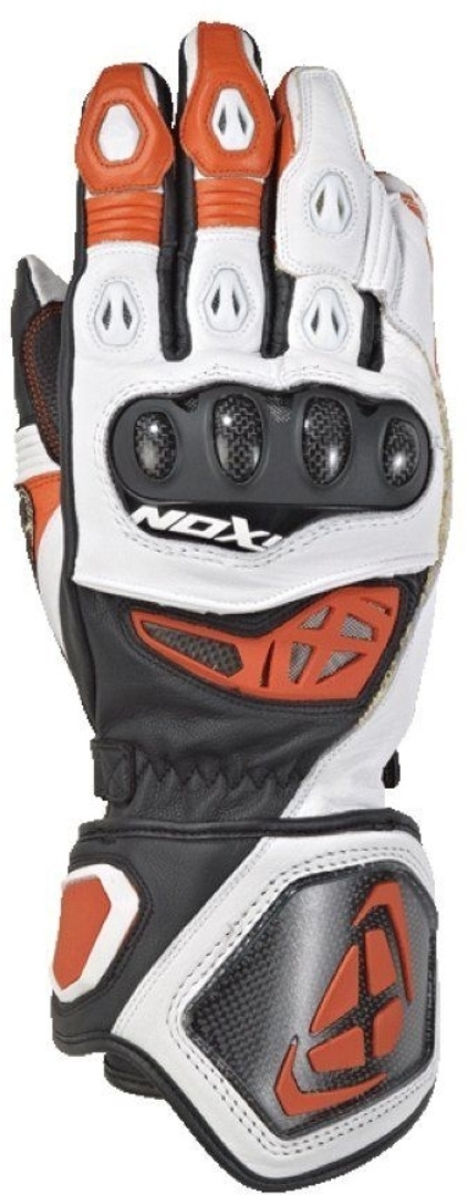 Ixon RS Genius 2 Gants de moto Noir Blanc Orange XS