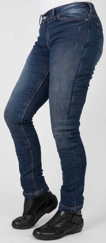 Bullit Jeans Bull It Sr6 Vintage Straight Dames Motorfiets Blauw 28 bullit jeans kopen in de aanbieding