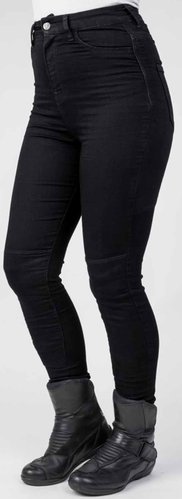 Bullit Jeans Bull It Fury Dames Motorfiets Zwart 28 bullit jeans kopen in de aanbieding