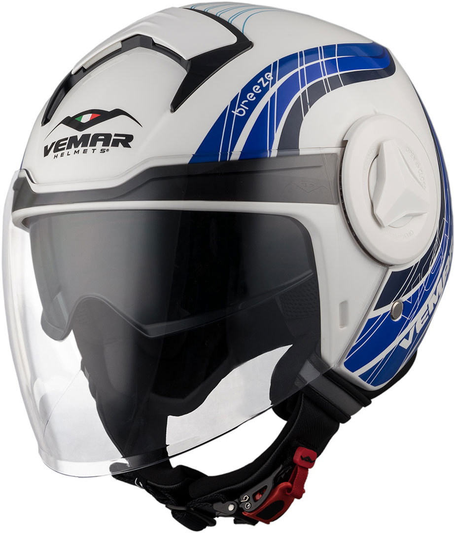 Vemar Breeze Surf Casque jet Blanc Bleu XS