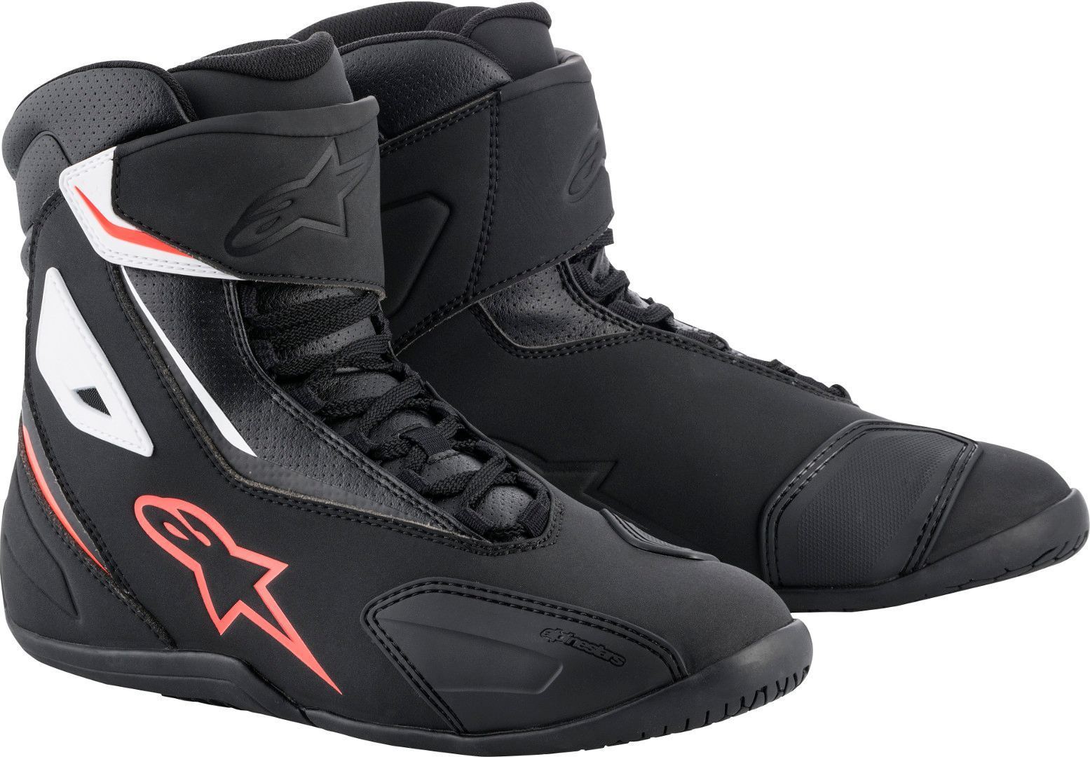 Alpinestars Fastback 2 Chaussures de moto Noir Blanc Rouge 44
