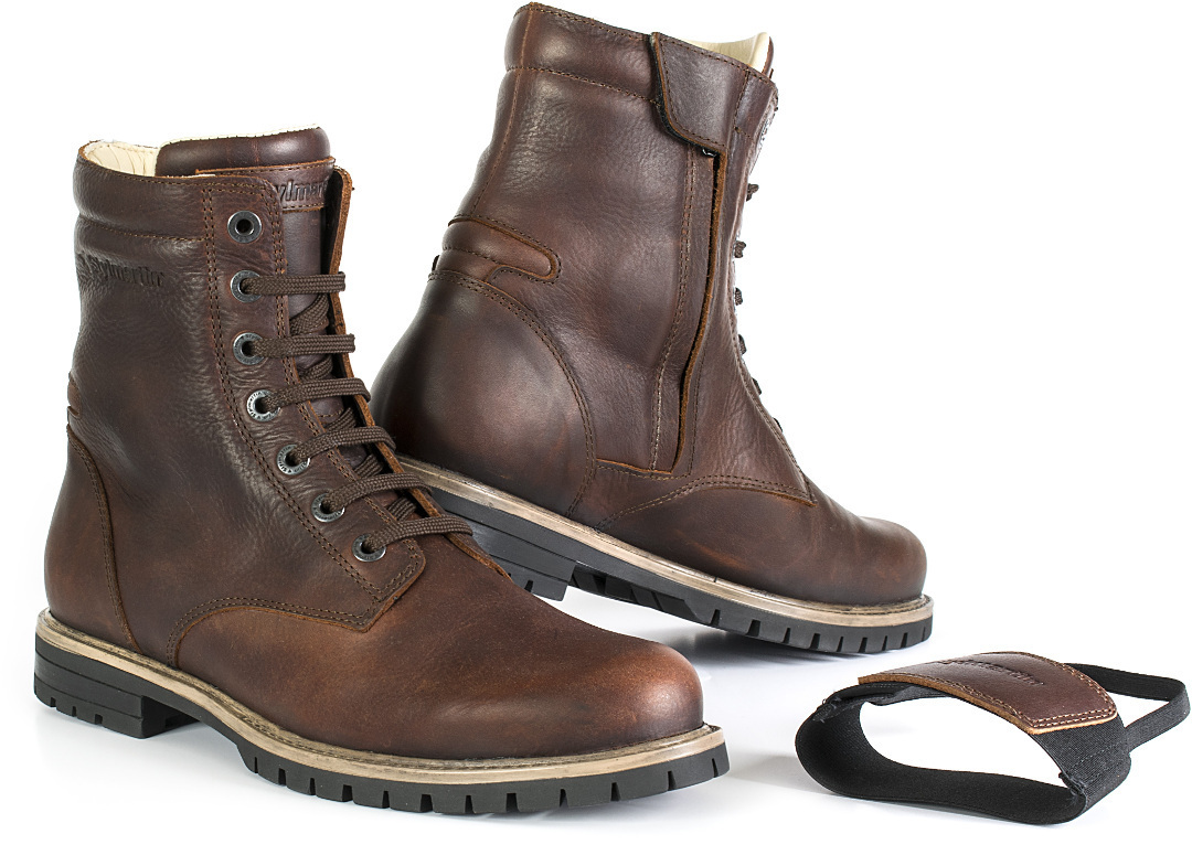 Image of Stylmartin Ace Bottes de moto Brun 40