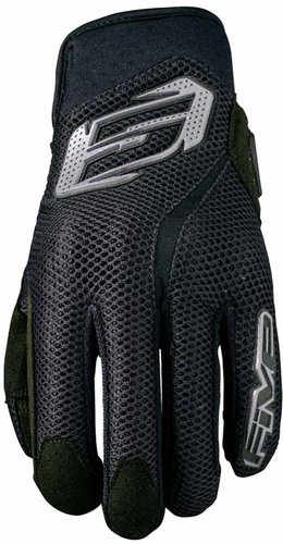 Five Rs5 Air Motorfiets Handschoenen Zwart Xl five kopen in de aanbieding