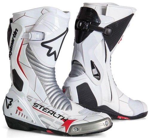 Stylmartin Stealth Evo Motor Laarzen Wit 47 stylmartin kopen in de aanbieding