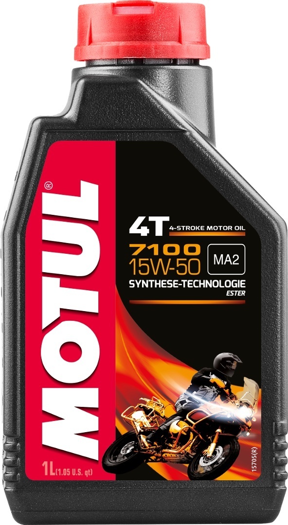 Image of MOTUL 7100 4T 15W50 1 litre d’huile moteur