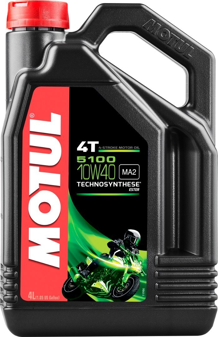 Image of Huile moteur Motul 5100 10W40 4T 4 L