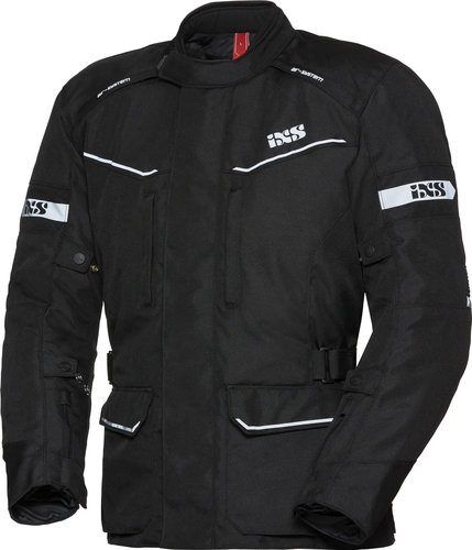 Ixs Tour Evans St Motorfiets Textiel Jas Zwart 4Xl ixs kopen in de aanbieding