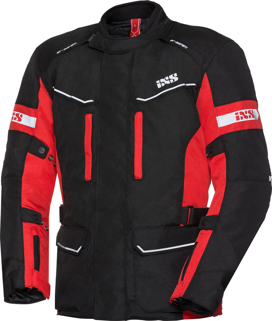 IXS Tour Evans-ST Veste Textile moto Noir Rouge S