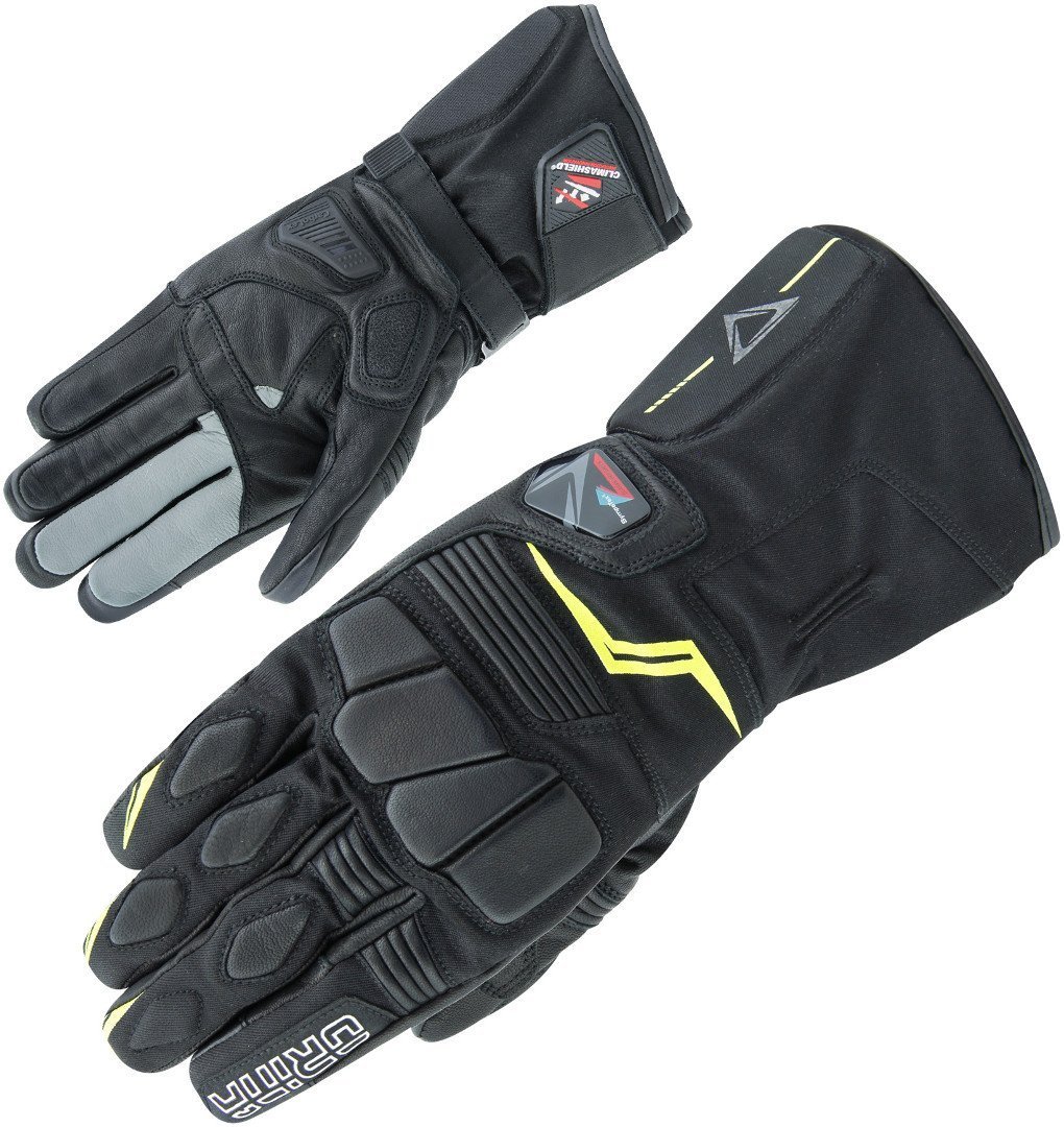 Image of Orina Blake Gants de moto Noir Jaune 2XL