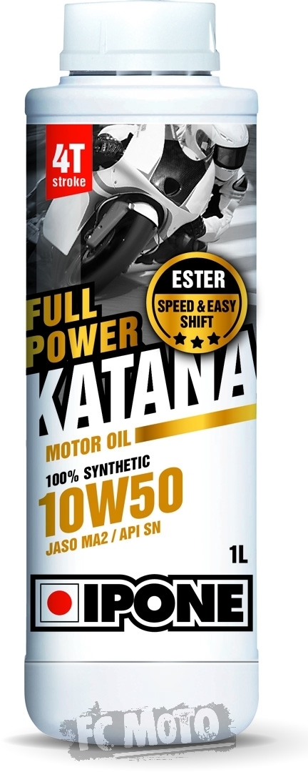 Image of Huile moteur Ipone FULL POWER KATANA - 10W50 100% synthése - 1 LITRE