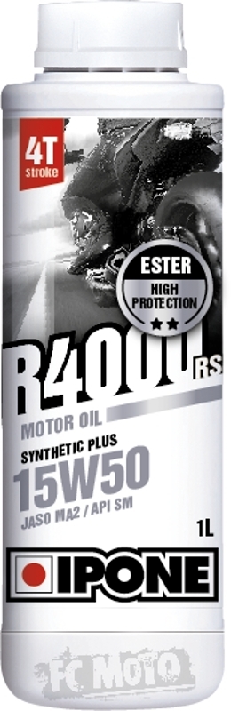 Image of IPONE R 4000 RS 15W-50 Huile moteur 1 litre