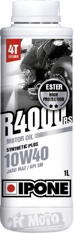 Image of Huile moteur Ipone R4000 RS - 10W40 - 1 LITRE