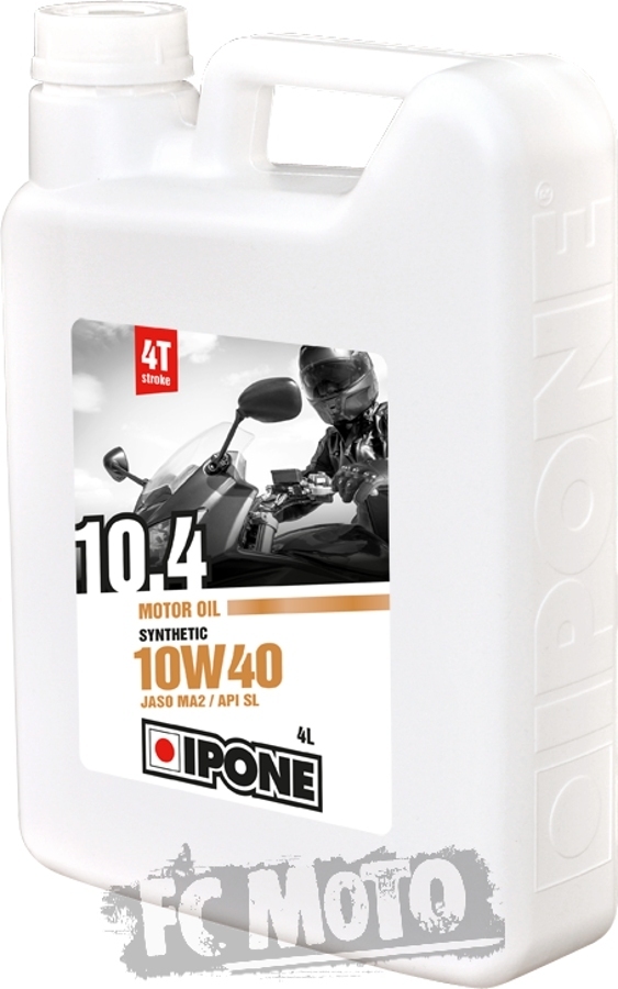 IPONE 10.4 10W-40 Huile à moteur 4 Litres