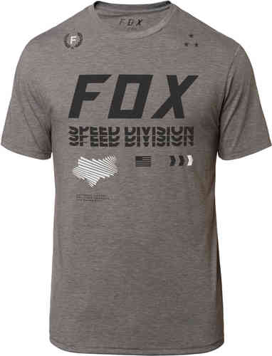 Fox Triple Threat Ss Tee T Shirt Grijs fox kopen in de aanbieding Fox Triple Threat Ss Tee T Shirt Grijs fox kopen in de aanbieding
