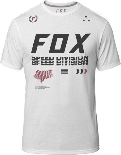 Fox Triple Threat Ss Tee T Shirt Wit 2Xl fox kopen in de aanbieding