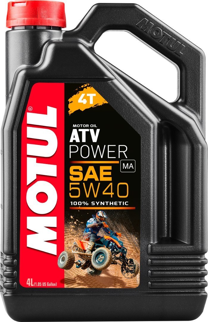 Image of MOTUL ATV Power 4T 5W40 4 litres d’huile moteur