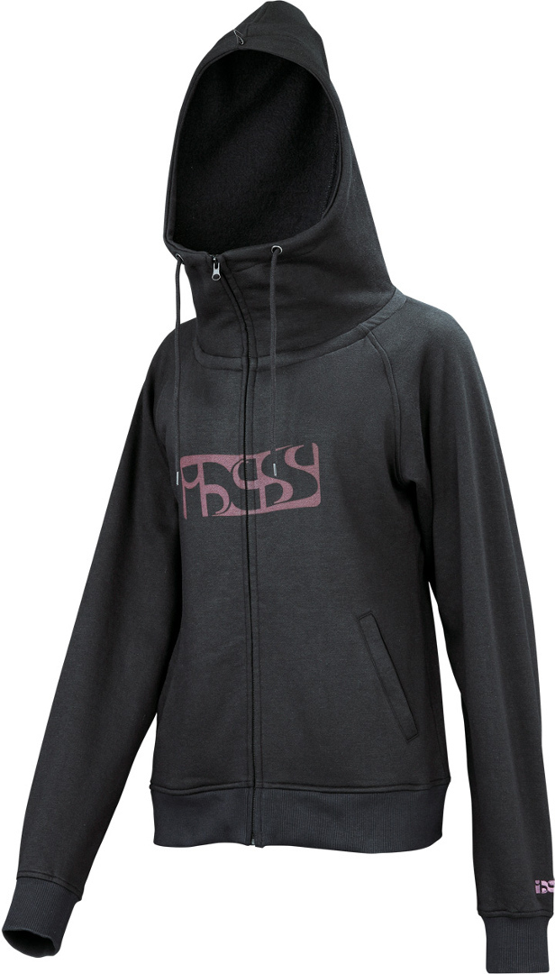 IXS Brand Ladies Hoodie Noir 38