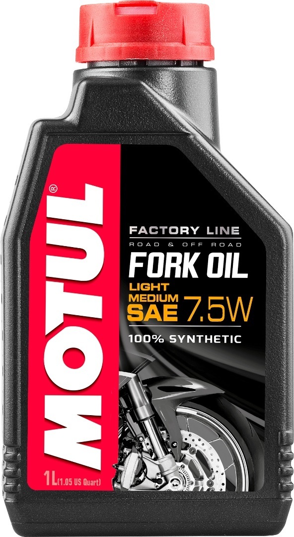 Image of Huile de fourche Motul FORK OIL FACTORY 7.5W 1L