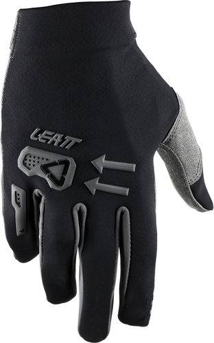 Leatt Gpx 25 Windblock Motorcross Handschoenen Zwart leatt kopen in de aanbieding